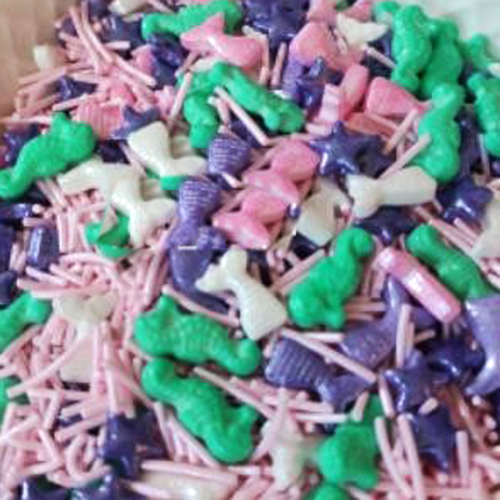 CAKE DECORATION SPRINKLE COLORFUL DESIGN 100G (1 x 50)