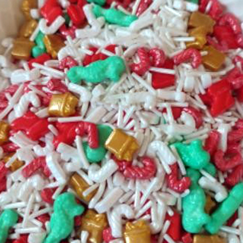 CAKE DECORATION SPRINKLE COLORFUL DESIGN 100G (1 x 50)