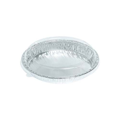 ALUMINIUM CUP - ROUND WITH LID (1076-1)SS-3007 175 x 150 x 28mm-400ml (1X40)