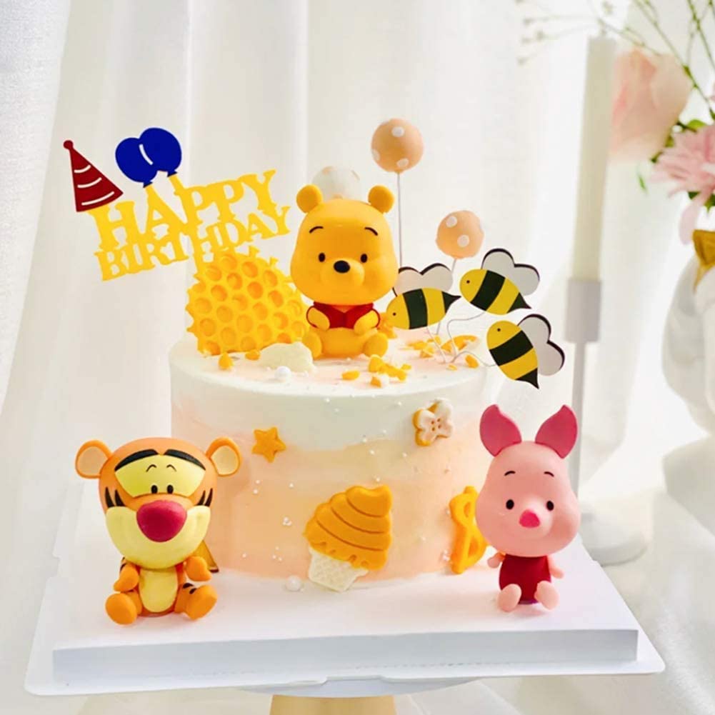 CAKE DECORATION POOH TOY SET (3 PCS)