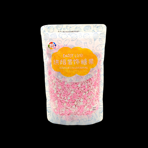 CAKE DECORATION SPRINKLE COLORFUL DESIGN 500G