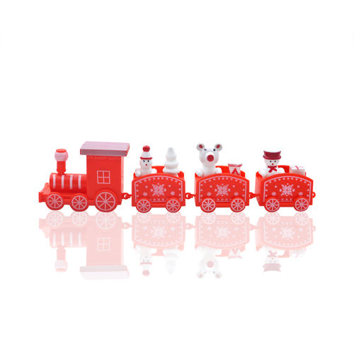 CHRISTMAS TRAIN GREEN /RED 1PCS