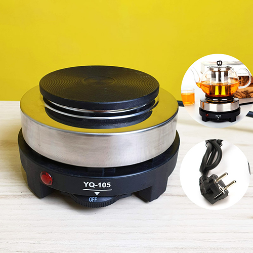 COFFEE MOKA POT STOVE (BLACK) 500 WATT