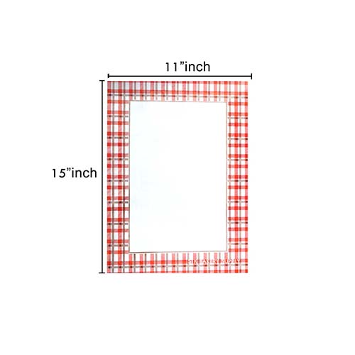 OIL PROOF PAD PAPER (BURGER PAPER) 28x38CM FY3, FY6, FY7 (20PCS) (1 X 50)