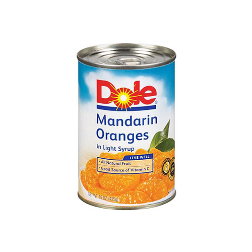 DOLE/BROOK MANDARIN ORANGE 425G (1 x 24)