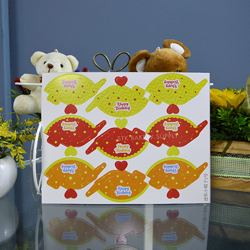 CAKE DECORATION SAMLL CAKE HAT 90PCS