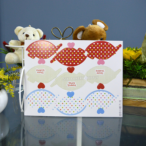 CAKE DECORATION SAMLL CAKE HAT 90PCS