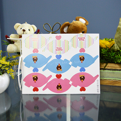 CAKE DECORATION SAMLL CAKE HAT 90PCS