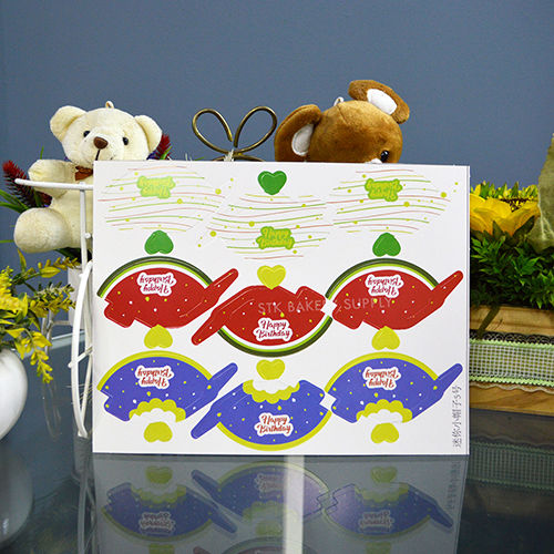 CAKE DECORATION SAMLL CAKE HAT 90PCS
