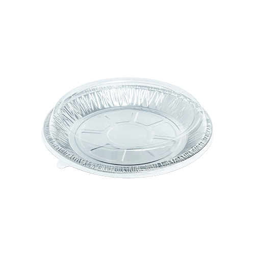 ALUMINIUM CUP - ROUND WITH LID (1079) SS-3009 205 x 145 x 19mm-400ml ( 1 X 50 )