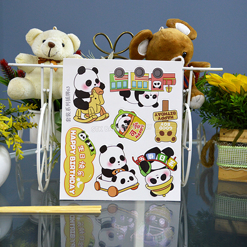 CAKE TOPPER PAPER SET ALL DESIGN (PANDA, PIG,BEAR,BOY,POOH,HELLO KITTY,ETC..)