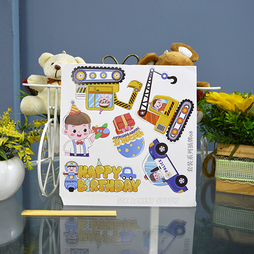 CAKE TOPPER PAPER SET ALL DESIGN (PANDA, PIG,BEAR,BOY,POOH,HELLO KITTY,ETC..)