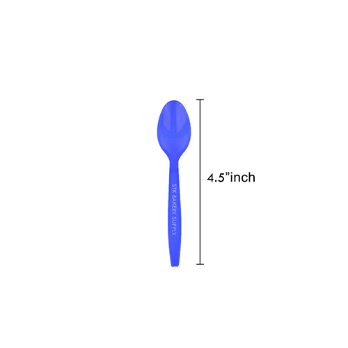 PLASTIC SPOON-4.8"-50 PC