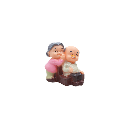 CAKE DECORATION GRANDPA AND GRANDMA NEW DESIGN (SIT,DOG)