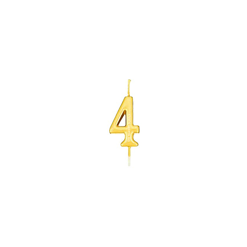 CANDLE NUMBER 1PC (1x25) NO-4