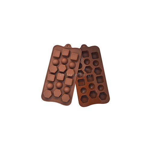 SILICON MOULD CHOCOLATE ALL DESIGN SMALL SIZE 1PC