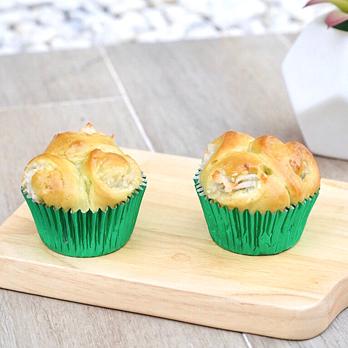 ALUMINIUM CUP CAKE SS-3219(GREEN)(1 x 16)-500 pcs