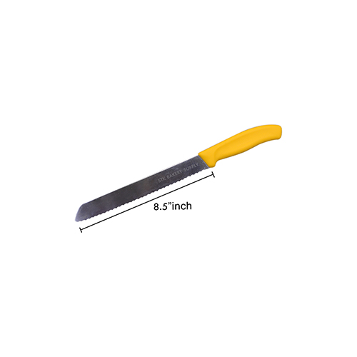 VICTORINOX BREAD KNIFE WAVY 6.8636.21L8B/6.8636.21L9B 21CM,(YELLOW,ORANGE) (21.5x34x2.5)CM