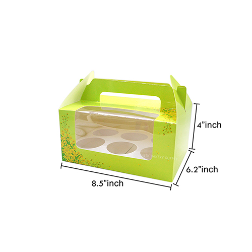 CUPCAKE 6 HOLE WITH HANDLE 8.6x6.2x4in (THINGYAN)